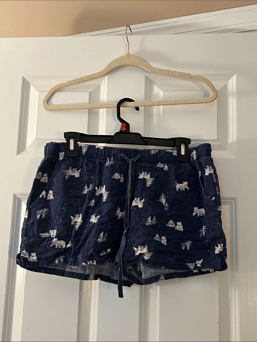 Sonoma (M) 100% cotton blue polar bear shorts